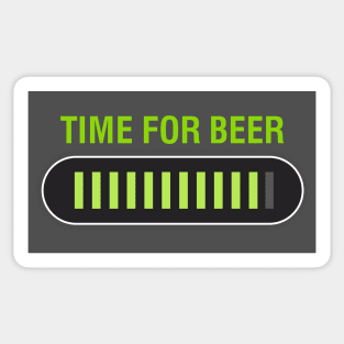 Time for Beer Sticker